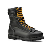 Logger 8” Men’s Waterproof Work Boot for Men - Black