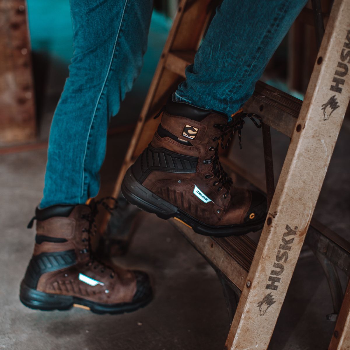 Prepare for any challenge with the Scorpion 9” Comp Toe Men’s Waterproof Work Boot in Brown, built for durability, safety, and comfort on the job.