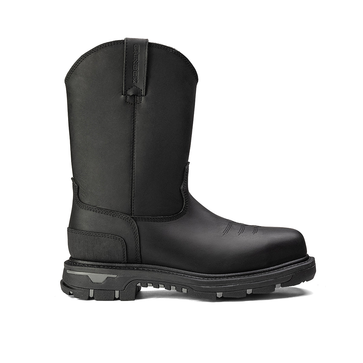 Boss 11” Western Composite Toe Leather Work Boot