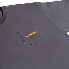 Short Sleeve Pocket T-Shirt - Smoke Grey