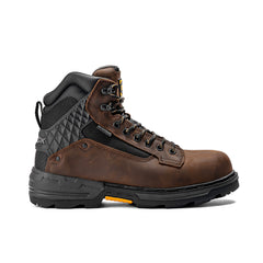 Pallet Jack 6" Plain Toe Waterproof Work Boot – Brown