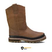 Rancher 11” Waterproof Soft Toe Work Boot - Brown