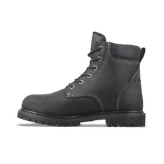 Oil Rigger 6” Steel Toe Men’s Work Boot - Black