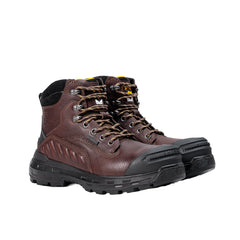 Wildwood Waterproof Composite Toe Red Brown Boot - Made in USA